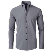 Camisa Flexível Comfort Tecido Seda Gelo